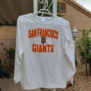 San Francisco Giants White Sweatshirt